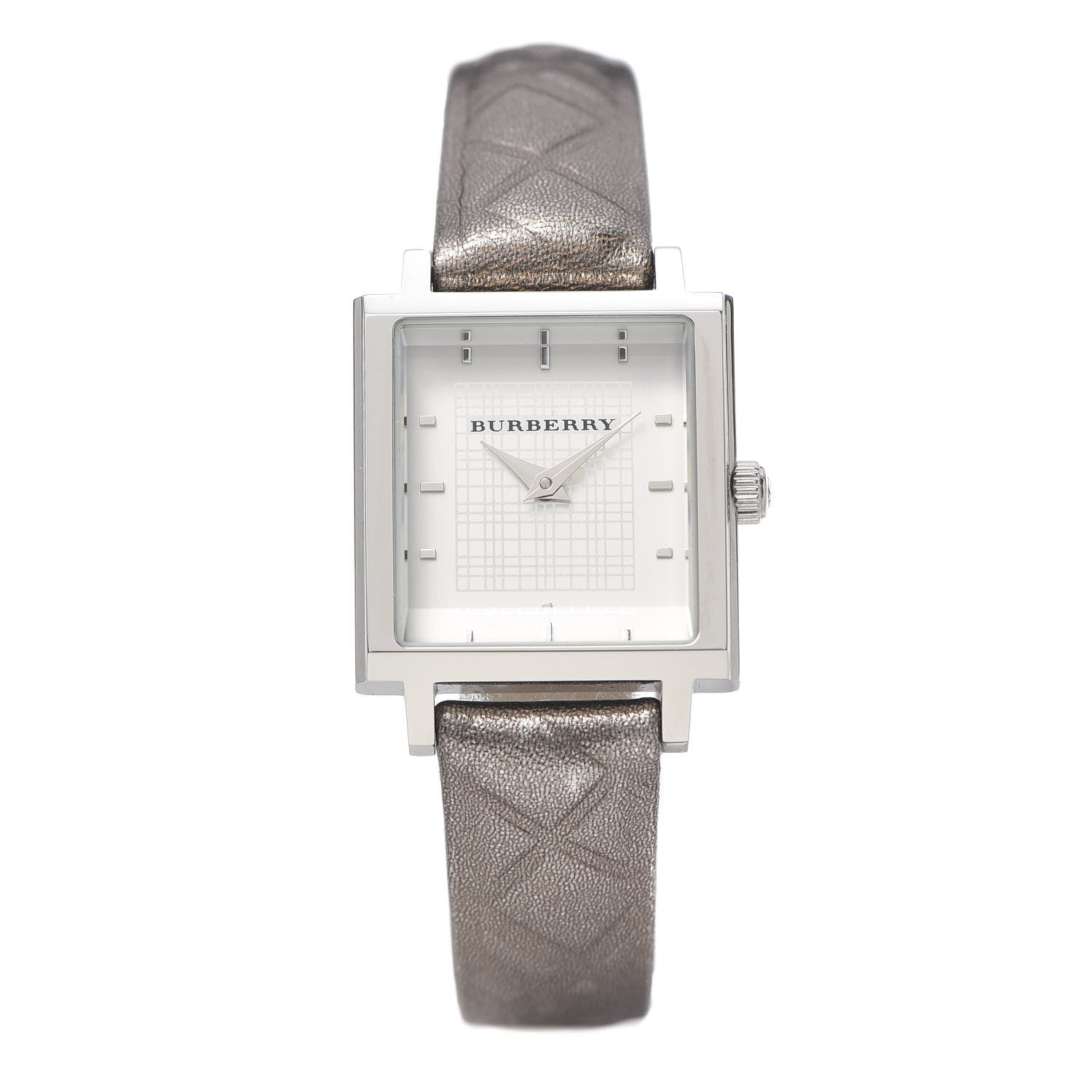 Burberry Stainless Steel Calfskin 24mm Quartz Watch BU2021 1 of 9