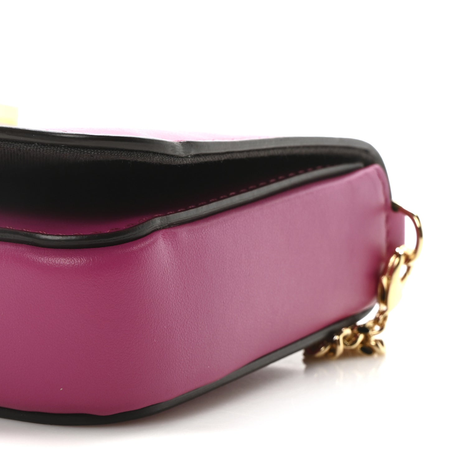 Vitello Grace Matte Fendigraphy Wallet on Chain Ciclamino Pilar