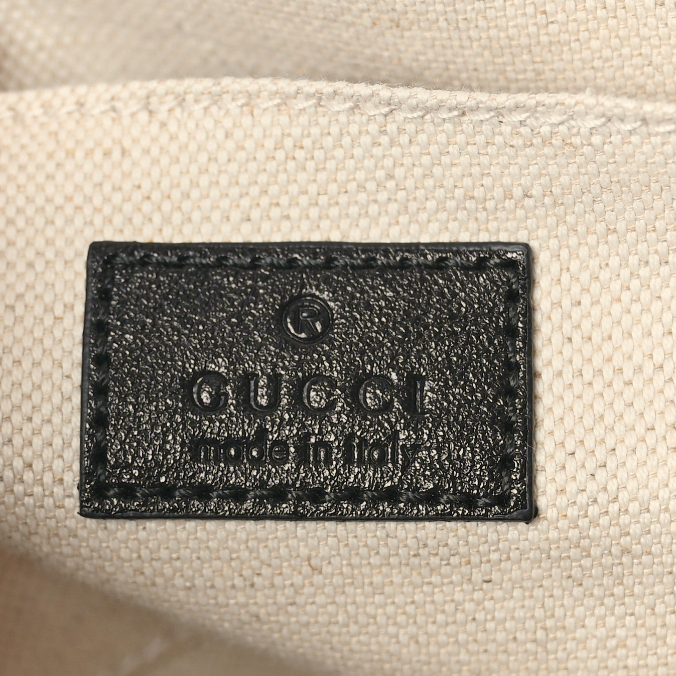 Gucci Sakai Be Green Calfskin Diagonal Stitched Small Blondie Shoulder Bag Black 6 of 10
