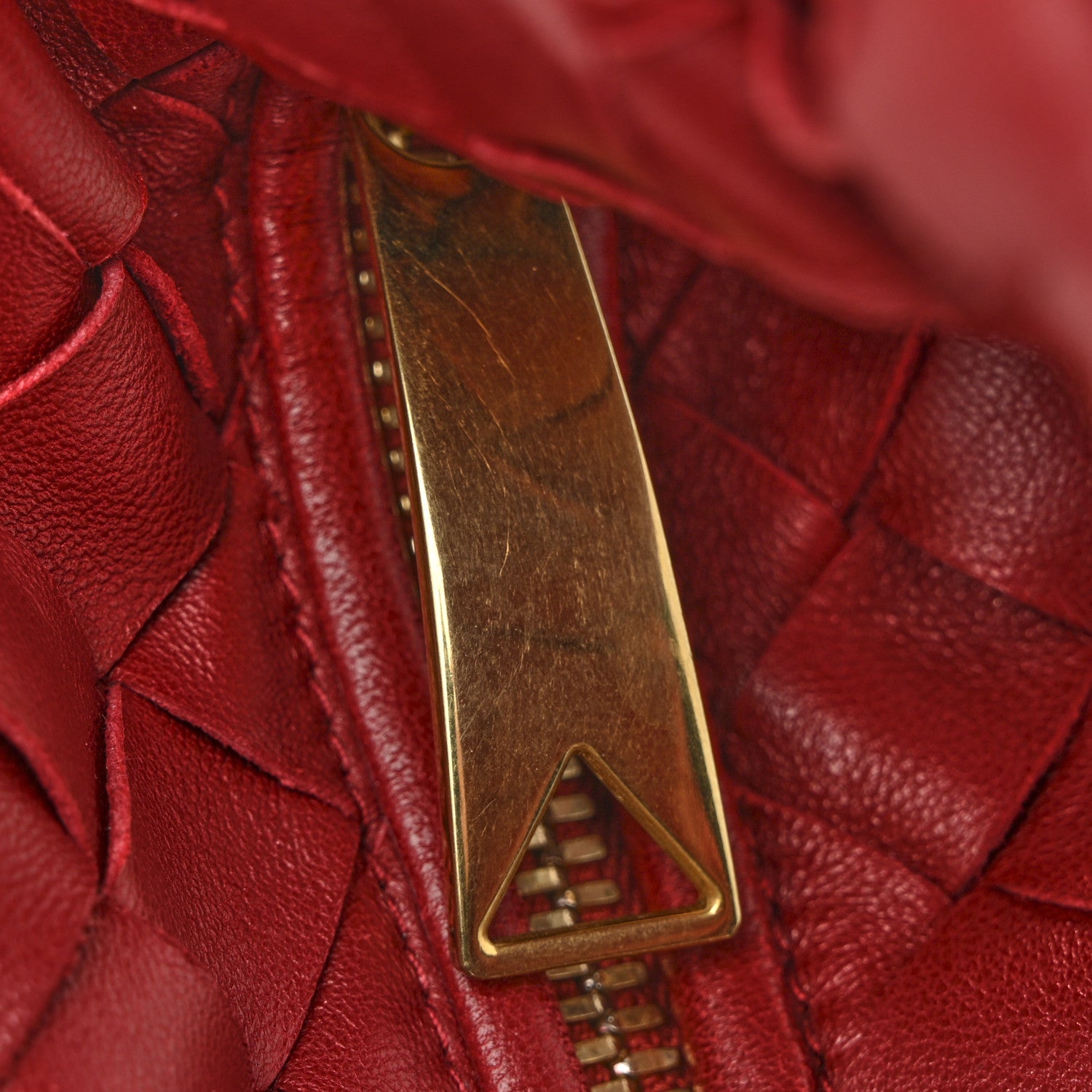Bottega Veneta Nappa Intrecciato Mini Jodie Dark Red 11 of 11