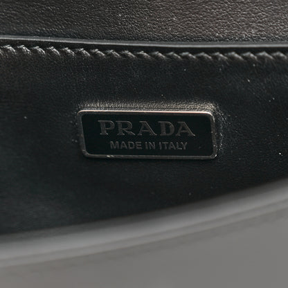 Prada Spazzolato Femme Flap Shoulder Bag Black 6 of 10