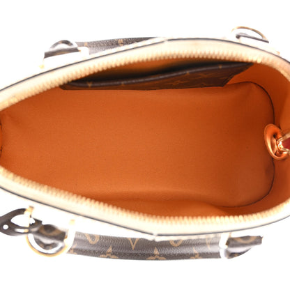 Louis Vuitton Patent Monogram Alma BB White 5 of 13
