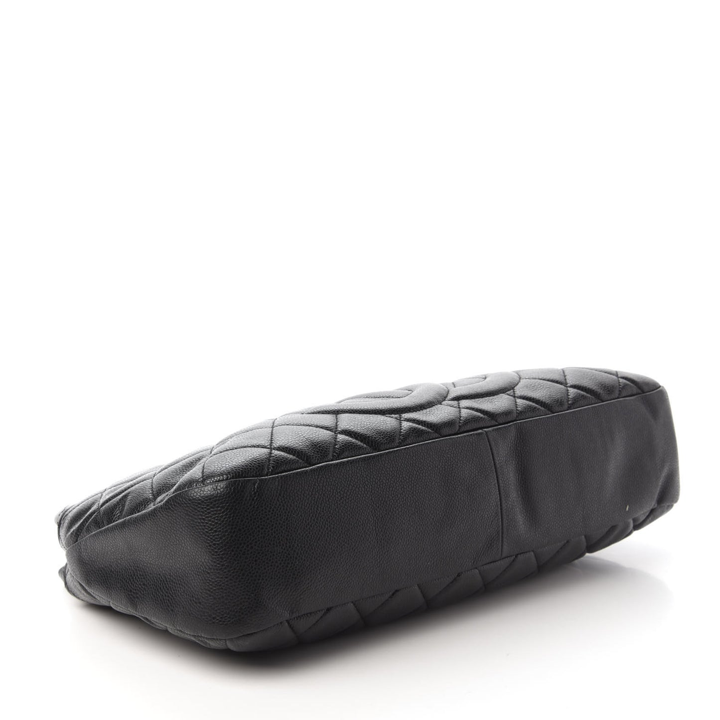 Caviar Quilted Timeless CC Soft Tote Black