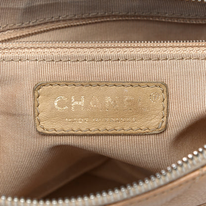 Chanel Caviar Quilted Timeless CC Shoulder Bag Beige 9 of 22