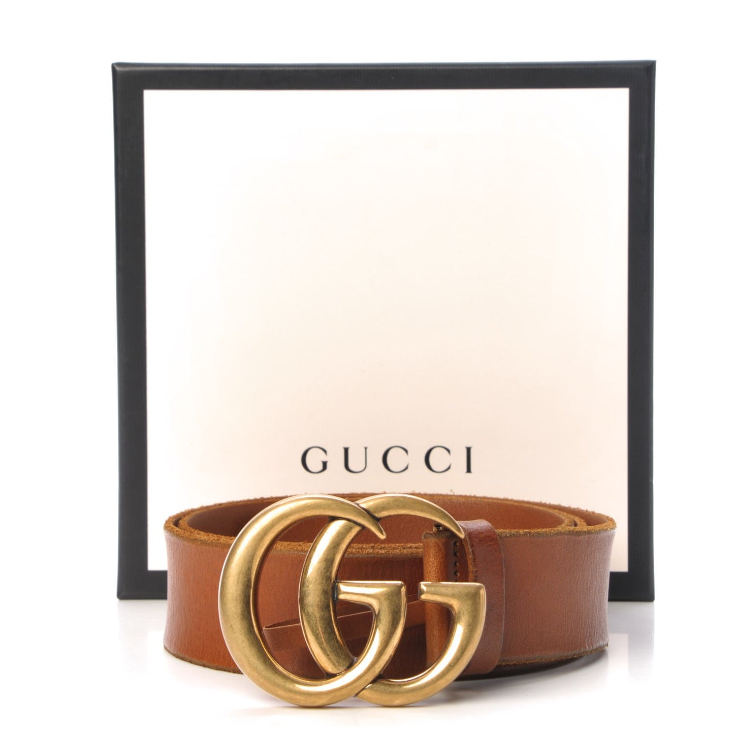 Faded Calfskin Double G 40mm Belt 90 36 Cuir