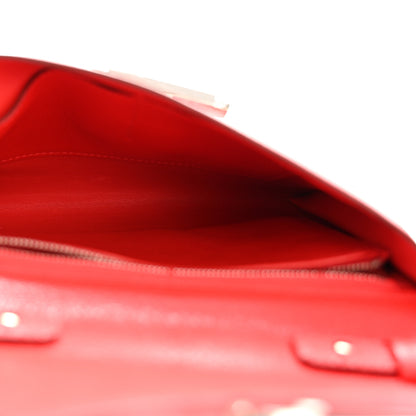 Hermes Chevre Mysore Cinhetic To Go Wallet Rouge De Coeur 5 of 12