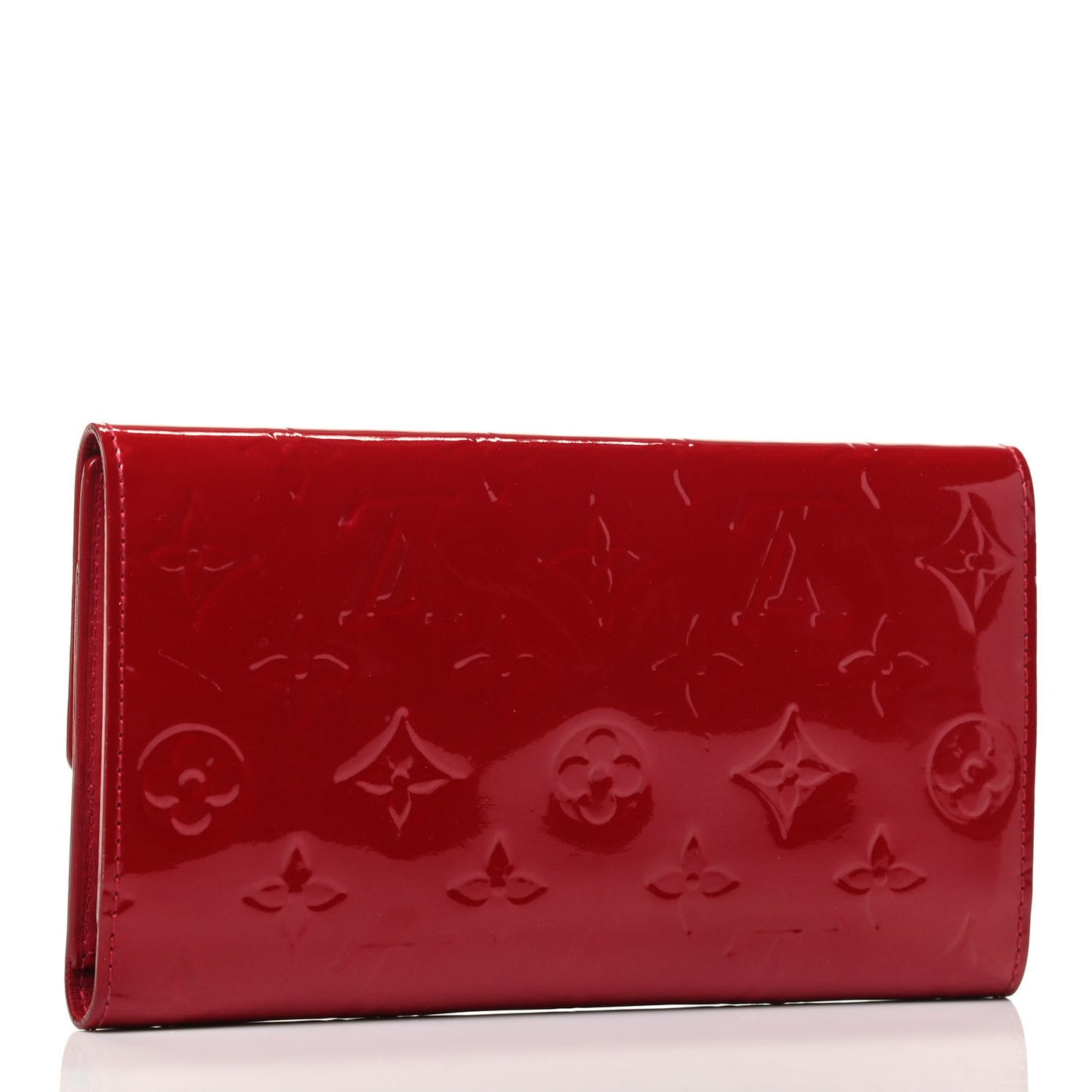 Vernis Porte Tresor International Wallet Pomme D'Amour