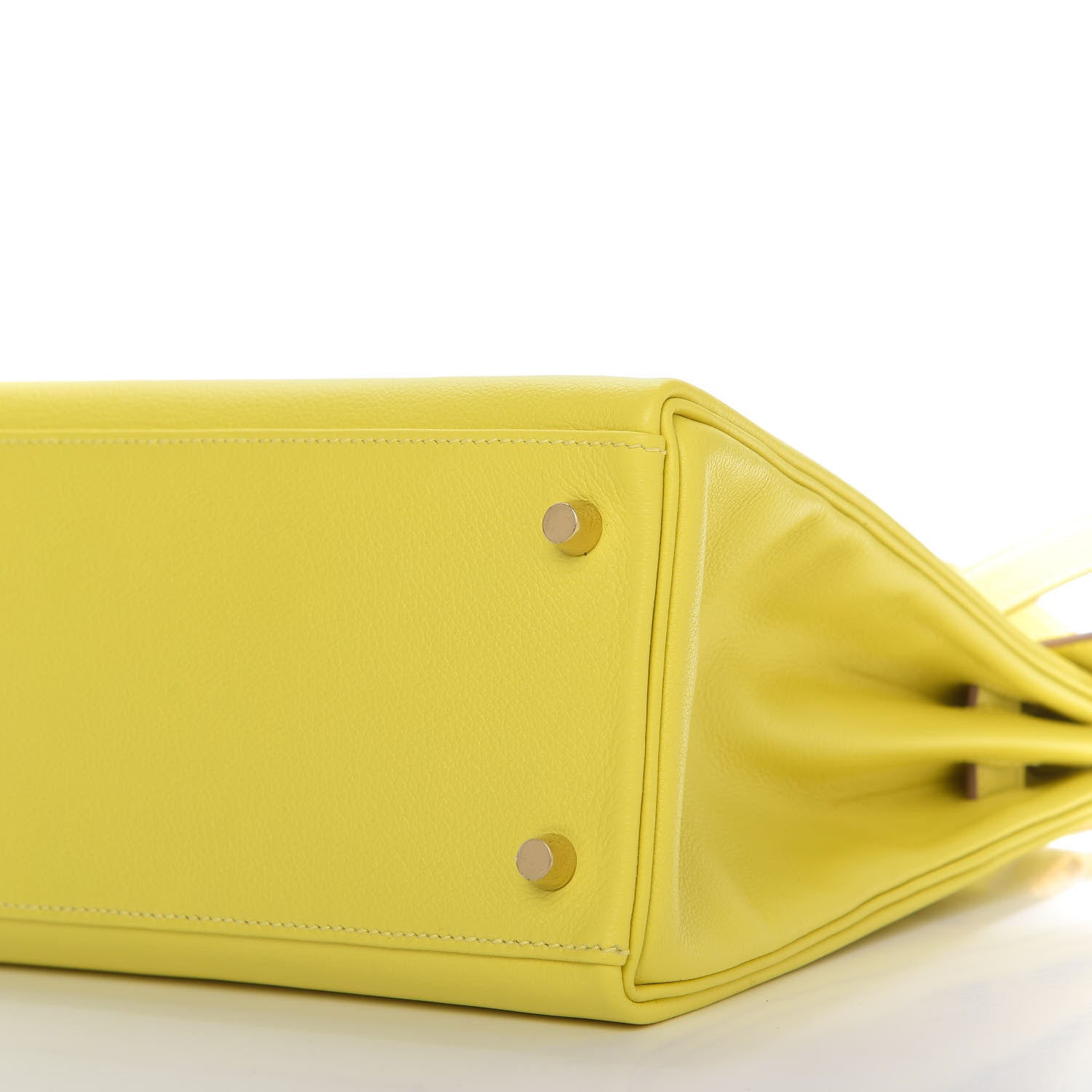 Hermes Evercolor Kelly Retourne 28 Lime 8 of 11