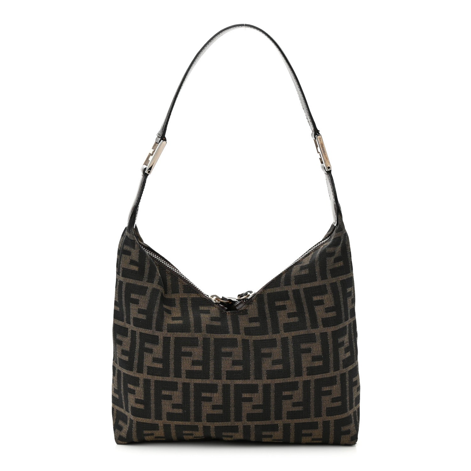 Fendi Zucca Shoulder Bag Tobacco 1 of 17