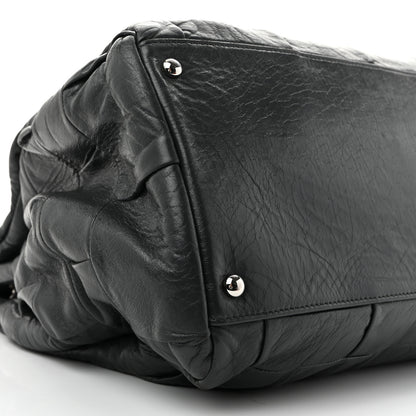 Chanel Lambskin Igloo Shoulder Bag Dark Grey 18 of 23