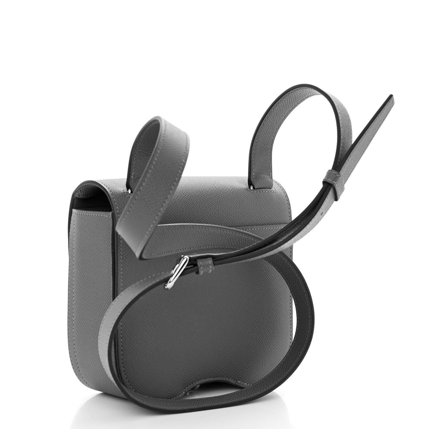 Hermes Epsom Mini Della Cavalleria Gris Meyer 3 of 11