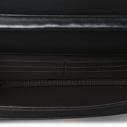 Chanel Lambskin Quilted Wallet On Chain WOC Black 5 of 12