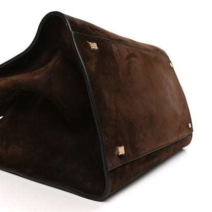 The Row Suede Soft Margaux 15 Mocha 8 of 9
