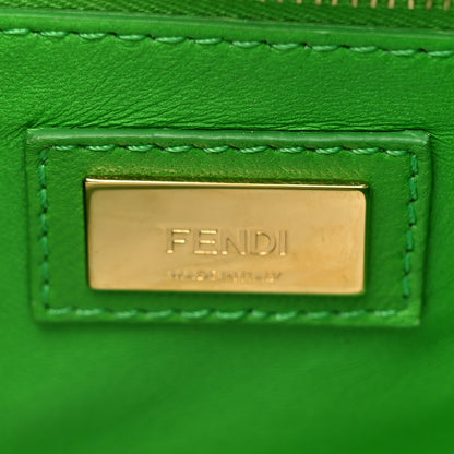 Fendi Nappa Mini Peekaboo Iconic Satchel Tomatillo 7 of 16