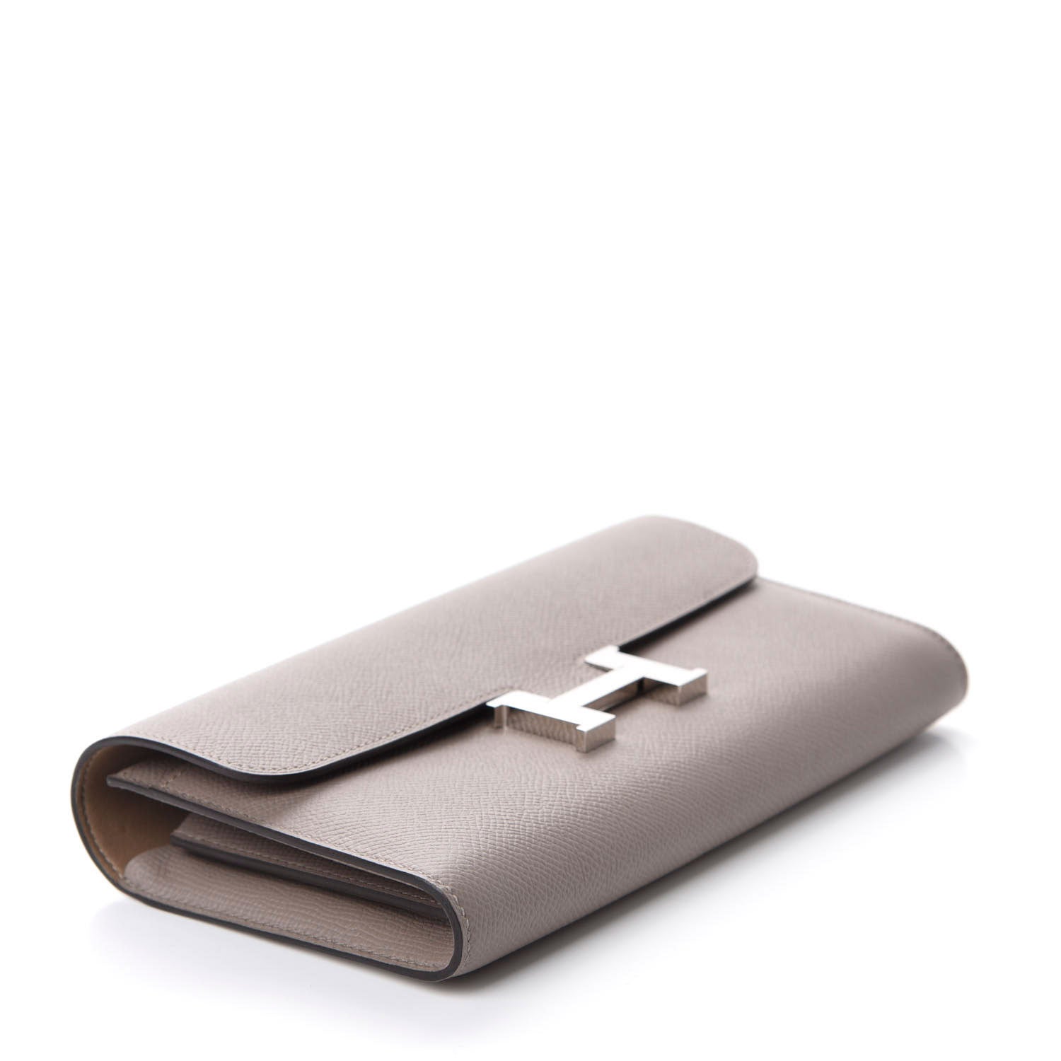 Hermes Epsom Constance Long Wallet Gris Asphalte 9 of 16