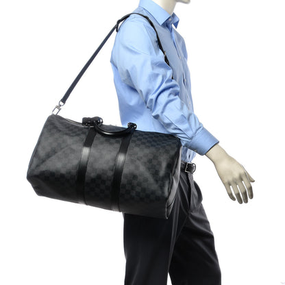 Louis Vuitton Damier Graphite Keepall Bandouliere 45 2 of 7