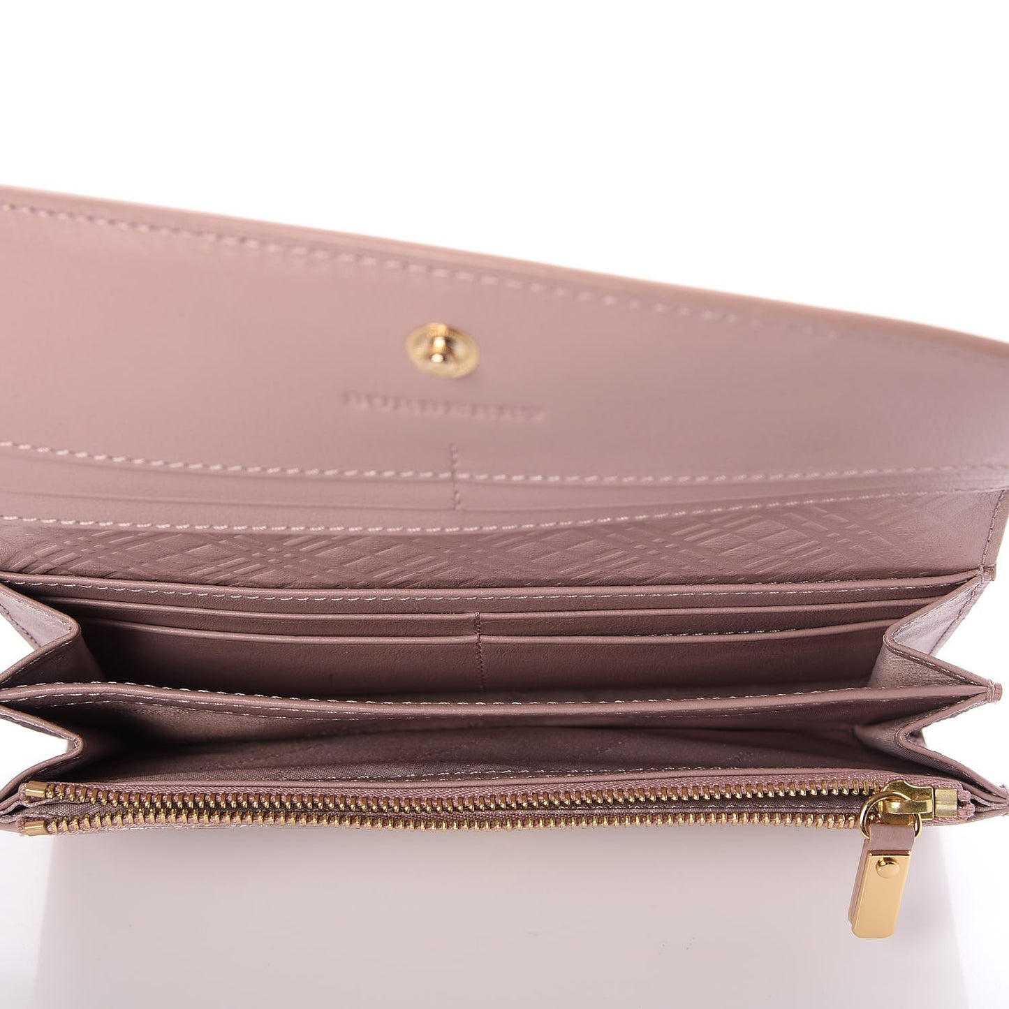 Patent Glitter Porter Continental Wallet Pale Orchid