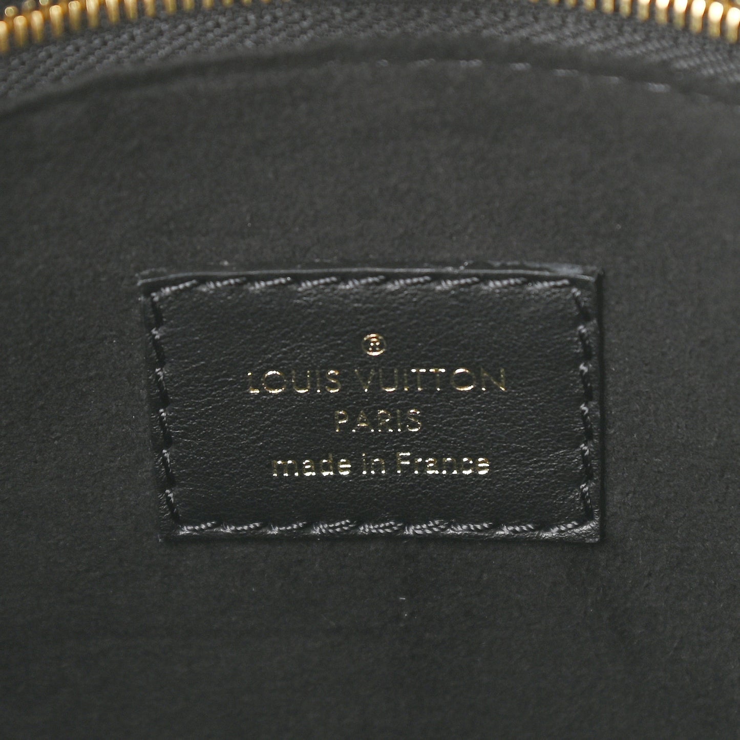 Calfskin Monogram On My Side PM Black