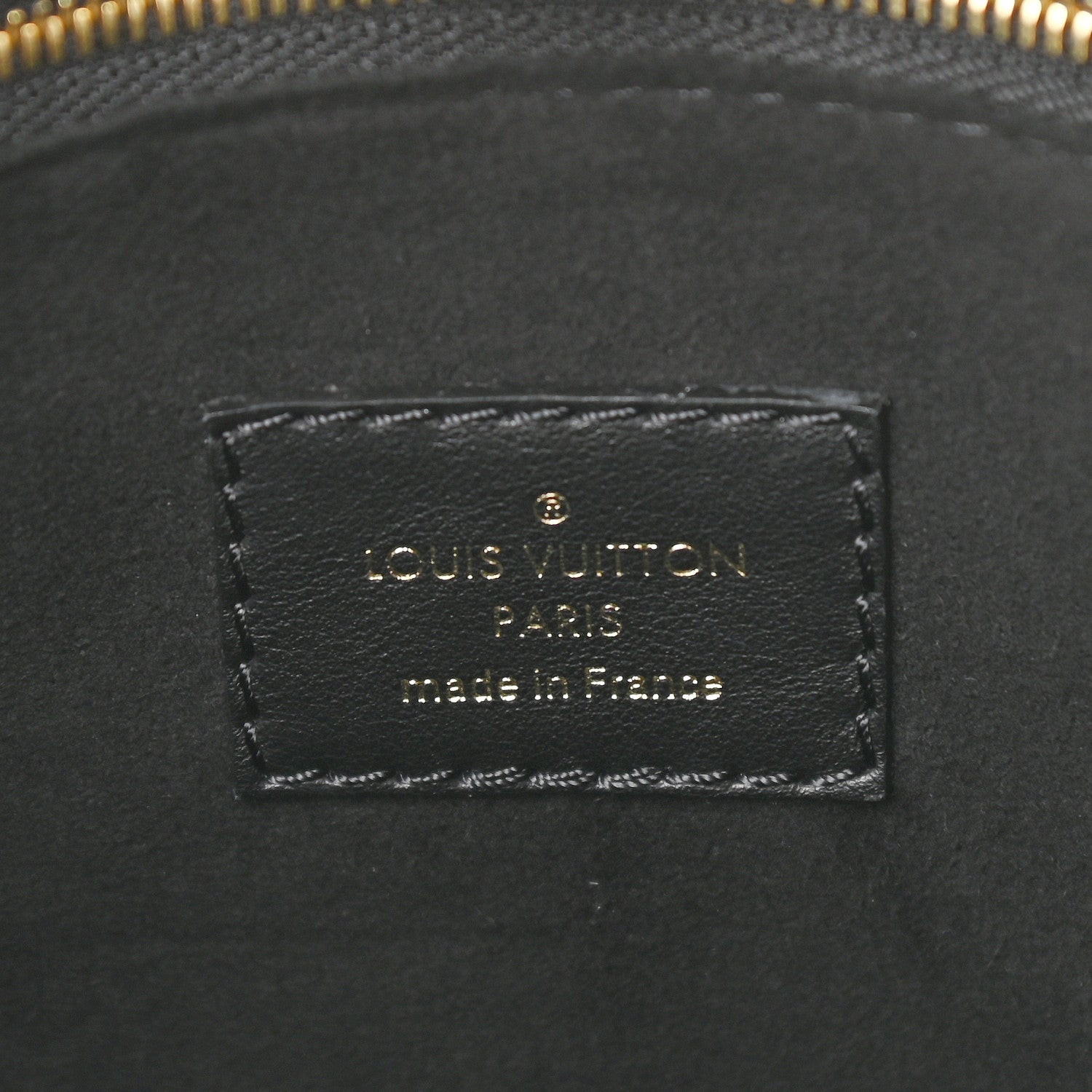 Louis Vuitton Calfskin Monogram On My Side PM Black 6 of 8