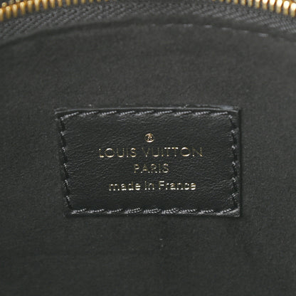 Louis Vuitton Calfskin Monogram On My Side PM Black 6 of 8