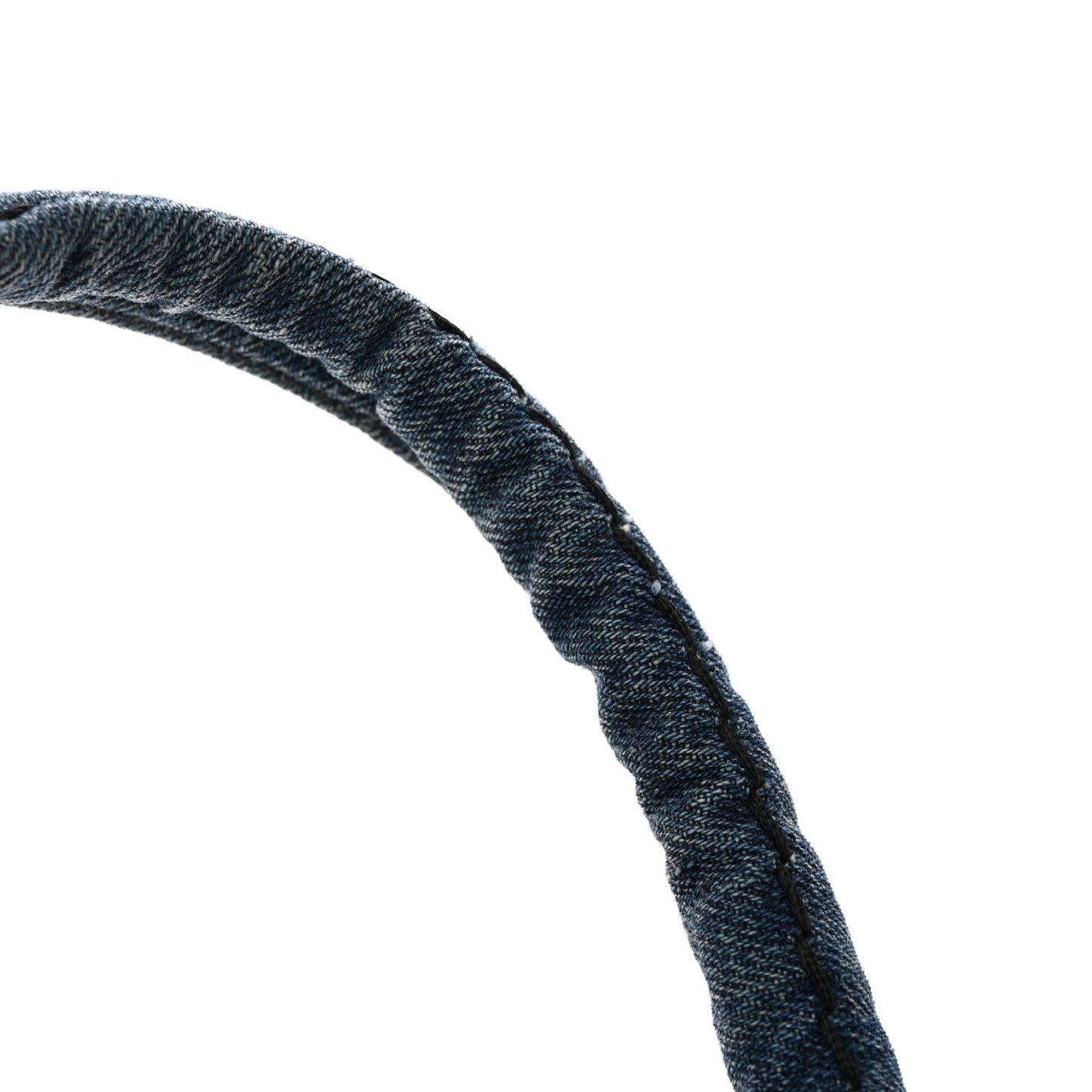 Denim Logo Tote Bleu