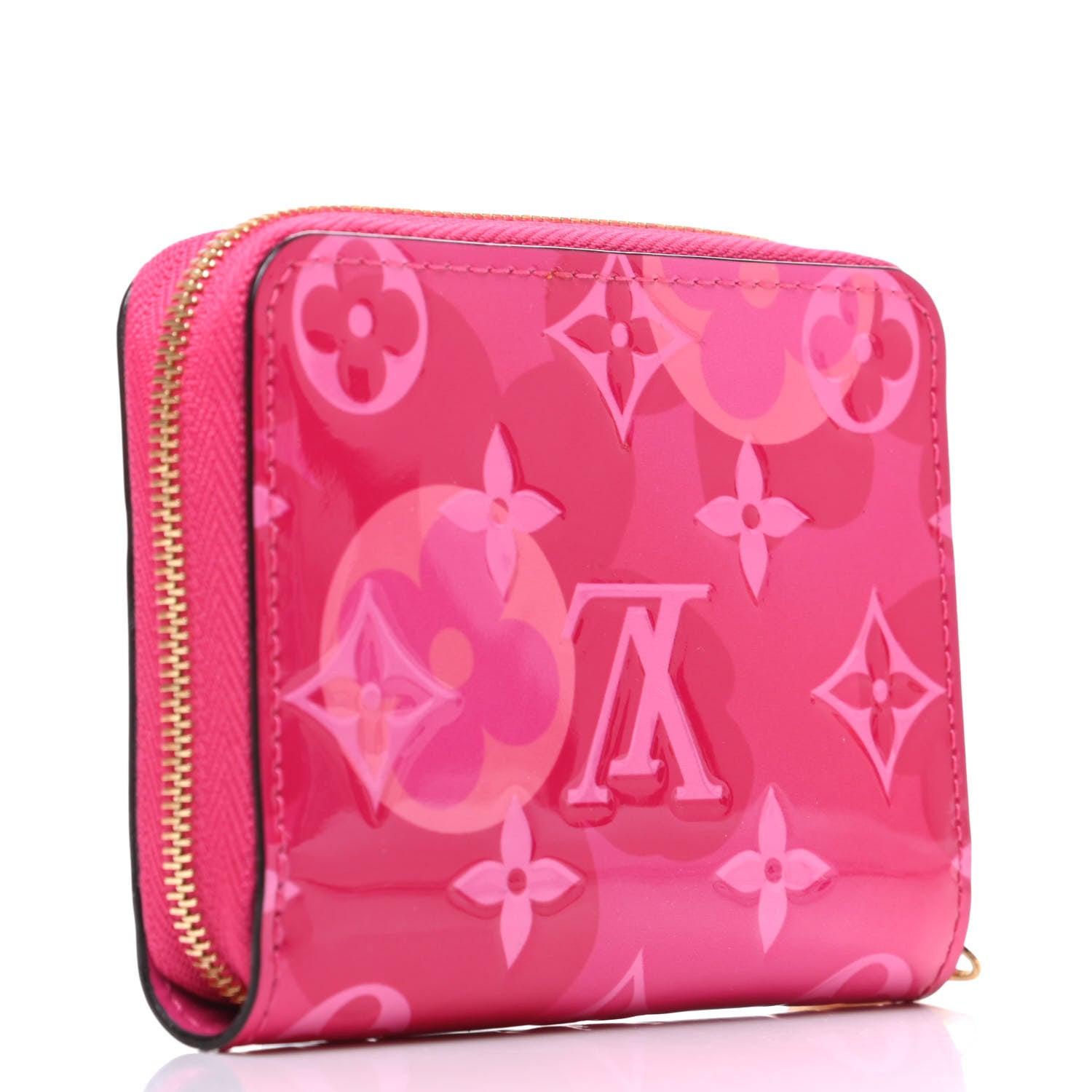 Louis Vuitton Vernis Valentine Zippy Coin Purse Fuchsia 3 of 9