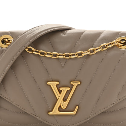 Louis Vuitton Calfskin LV New Wave Chain Bag Taupe 7 of 12