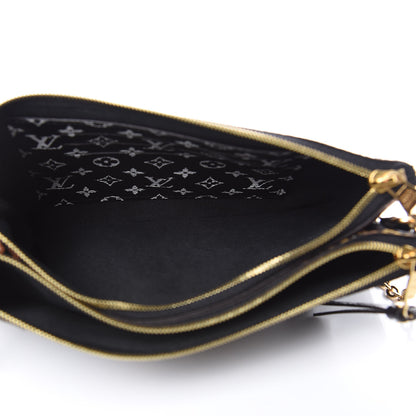 Louis Vuitton Monogram Giant Jungle Pochette Double Zip Black 6 of 7