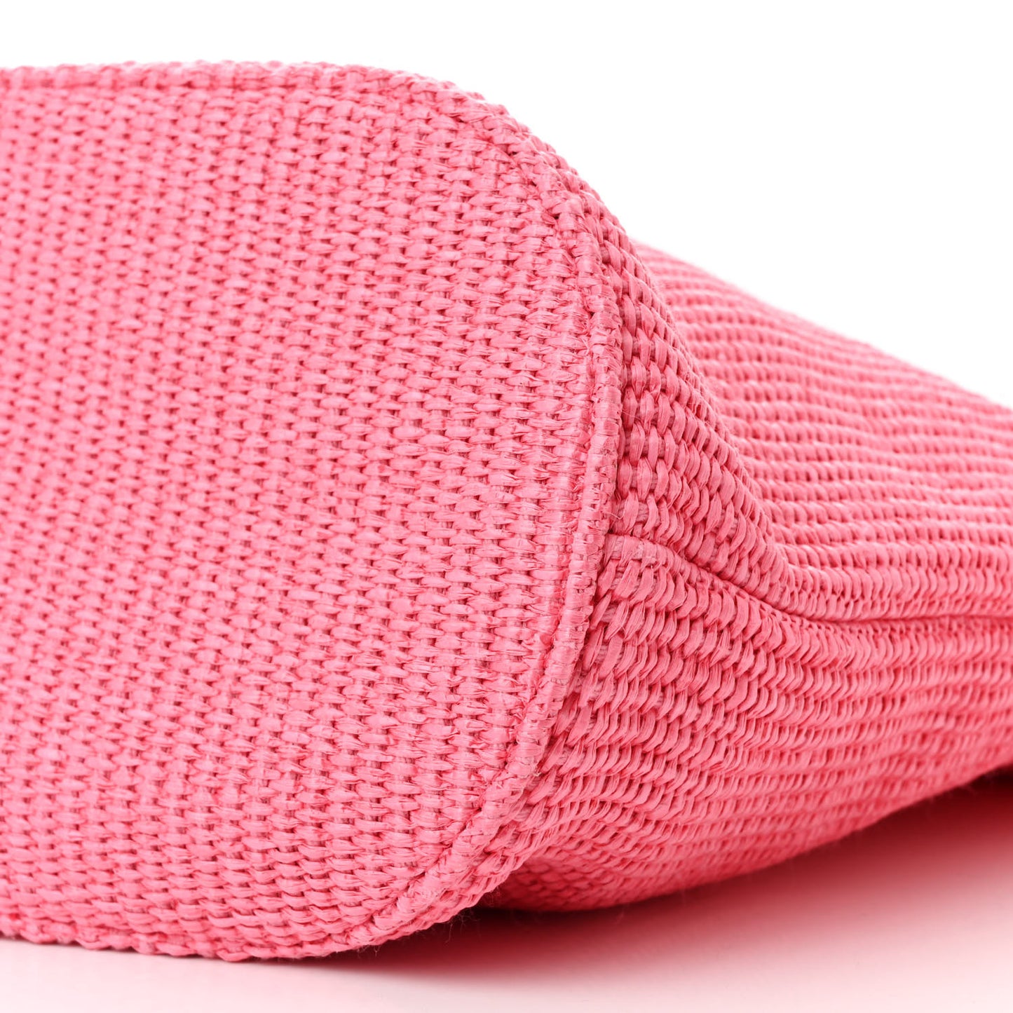 Raffia London Logo Beach Tote Pink
