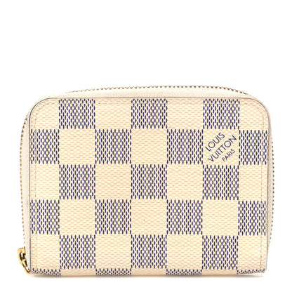 Louis Vuitton Damier Azur Zippy Coin Purse 1 of 7