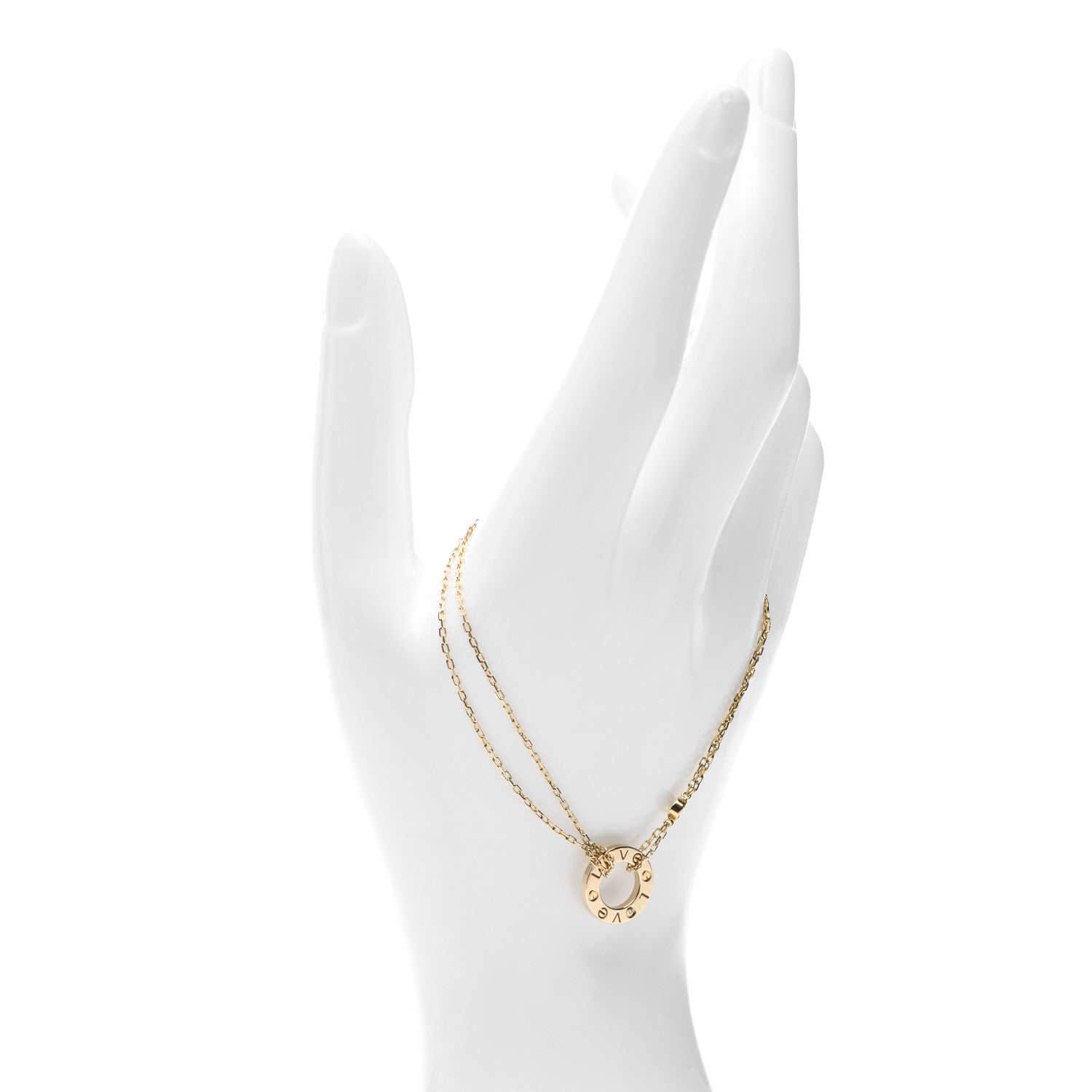 Cartier 18K Yellow Gold Diamond LOVE Bracelet 2 of 6