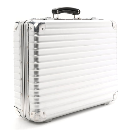 Rimowa Aluminum Junkers F13 Collection Classic Flight Attache Briefcase Silver 2 of 9