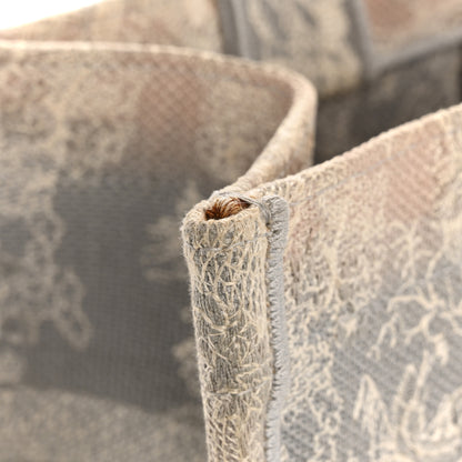 Christian Dior Canvas Embroidered Medium Dioriviera Toile De Jouy Book Tote Gray 11 of 14