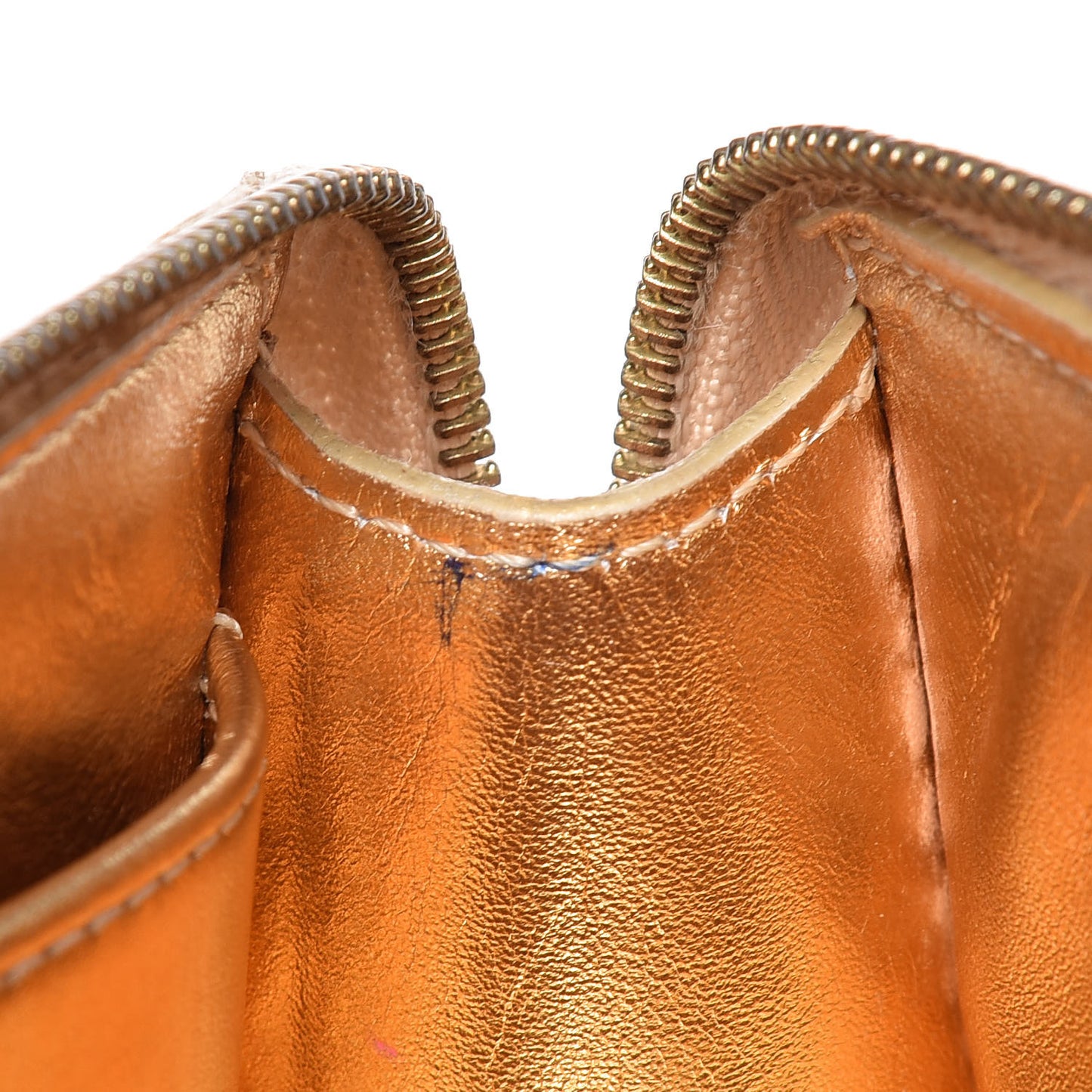 Monogram Miroir Trousse Cosmetic Bag Gold