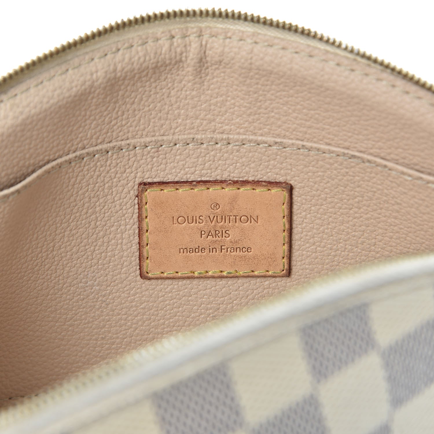 Louis Vuitton Damier Azur Cosmetic Pouch 8 of 9