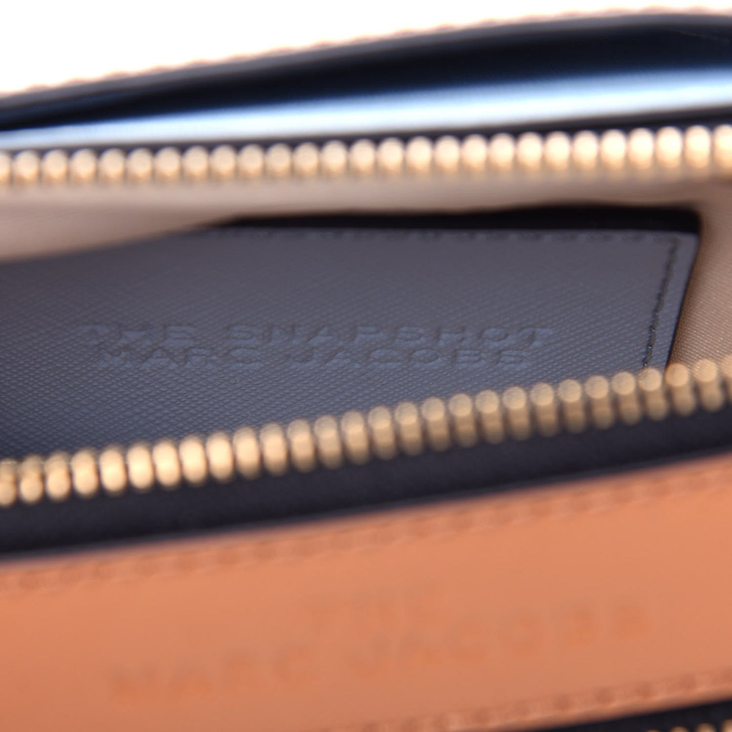 Saffiano Small Snapshot Camera Bag Skyline Blue