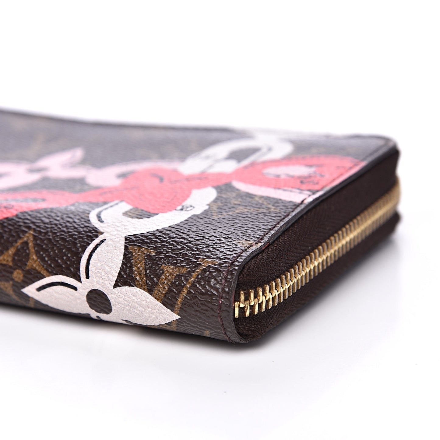 Monogram Bay Zippy Wallet Rose Ballerine Poppy