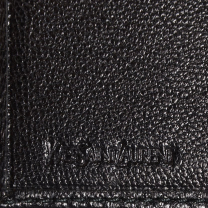 Saint Laurent Goatskin Belle de Jour French Wallet Black 6 of 8