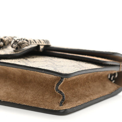 Gucci GG Supreme Monogram Super Mini Dionysus Shoulder Bag Taupe 9 of 12