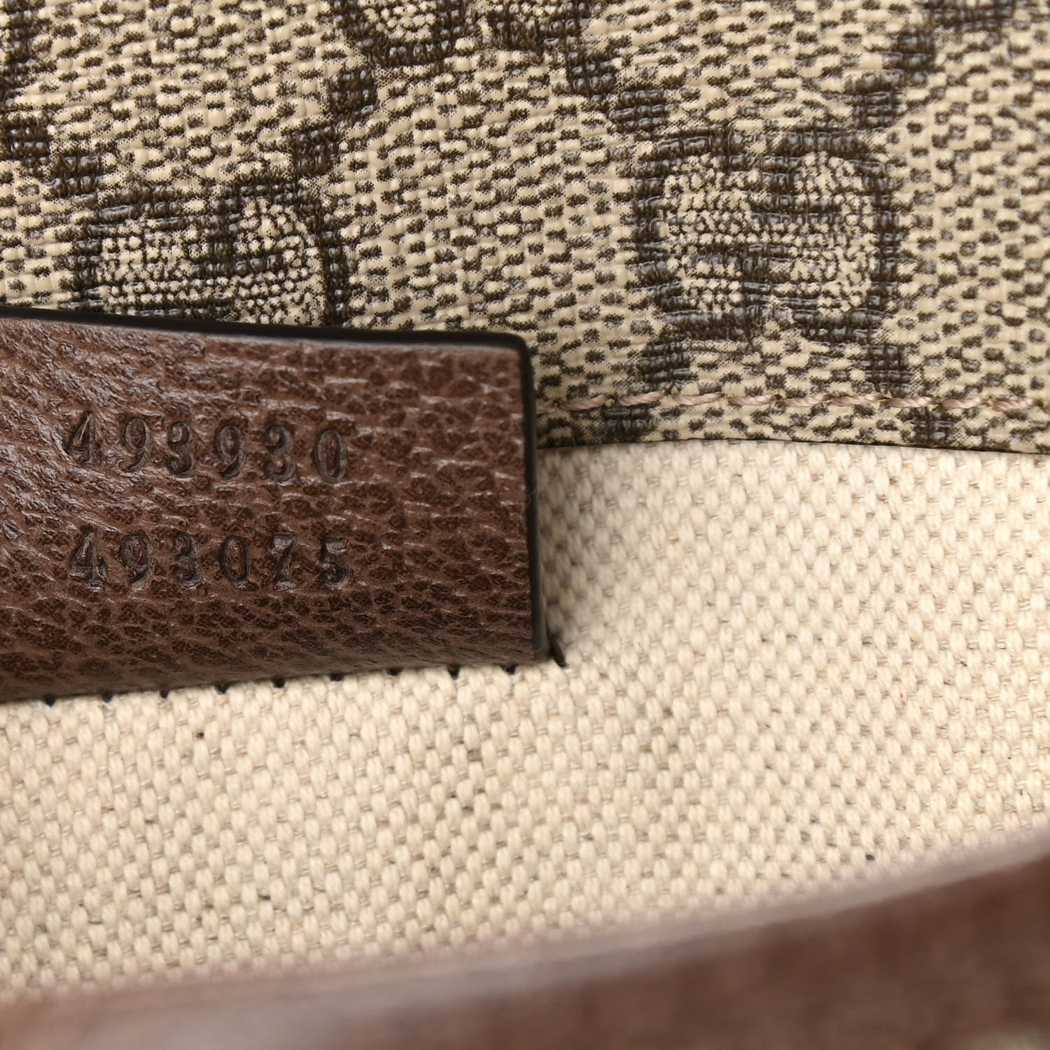 Gucci GG Supreme Monogram Neo Vintage Web Belt Bag Brown 7 of 11