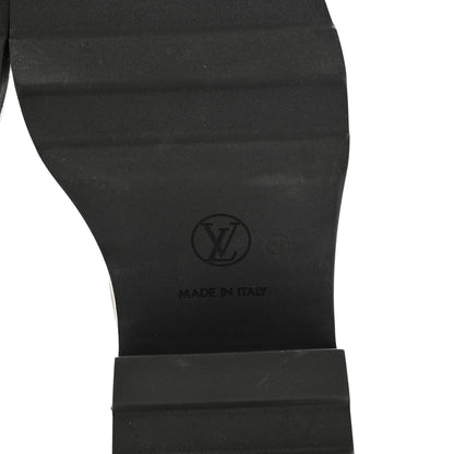 Louis Vuitton Calfskin Beaubourg Ankle Boots 39 Black Green 6 of 8