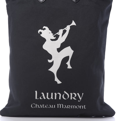 Gucci Canvas Chateau Marmont Drawstring Tote Black 10 of 10