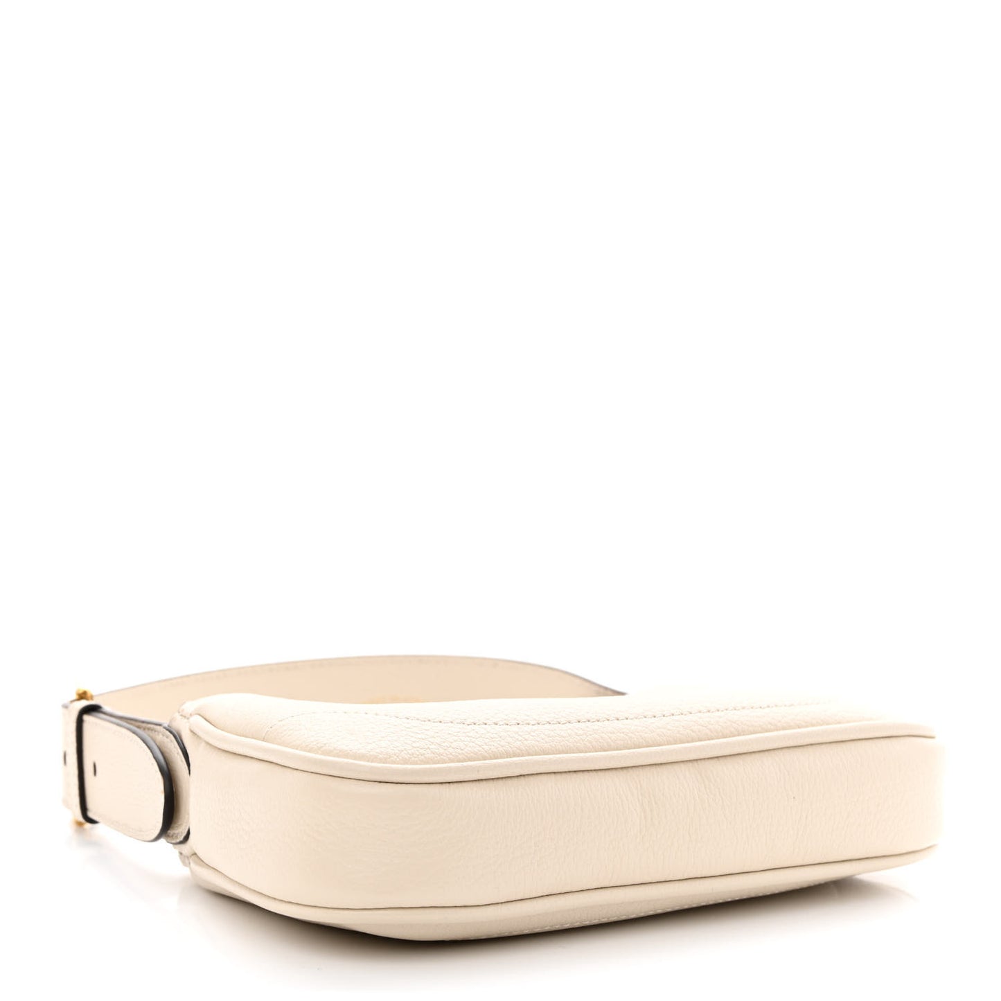 Goatskin Mini Aphrodite Shoulder Bag Mystic White