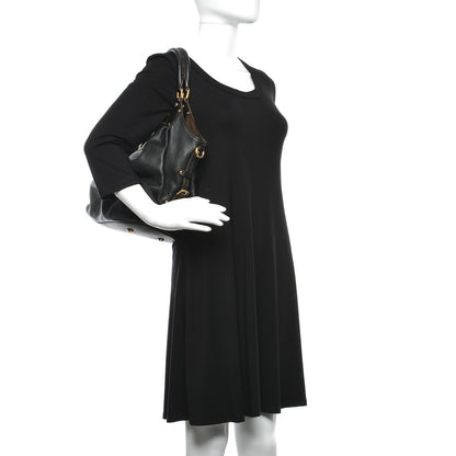 Louis Vuitton Mahina L Black 2 of 7