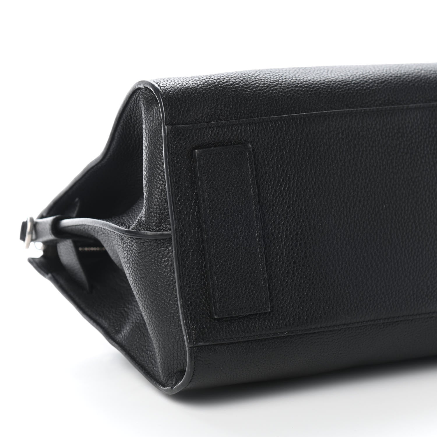 Saint Laurent Grained Calfskin Small Supple Chain Sac De Jour Black 8 of 9