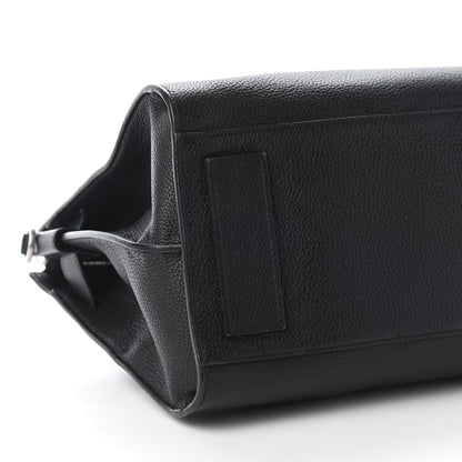 Saint Laurent Grained Calfskin Small Supple Chain Sac De Jour Black 8 of 9