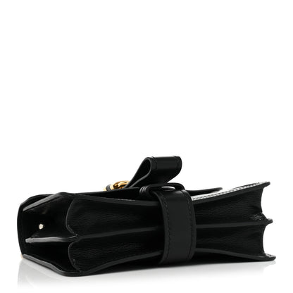 Chloe Shiny Goatskin Calfskin Aby Chain Shoulder Bag Black 4 of 10