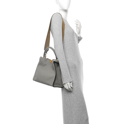 Fendi Cuoio Romano Selleria Medium Peekaboo X-Lite Nube 2 of 10