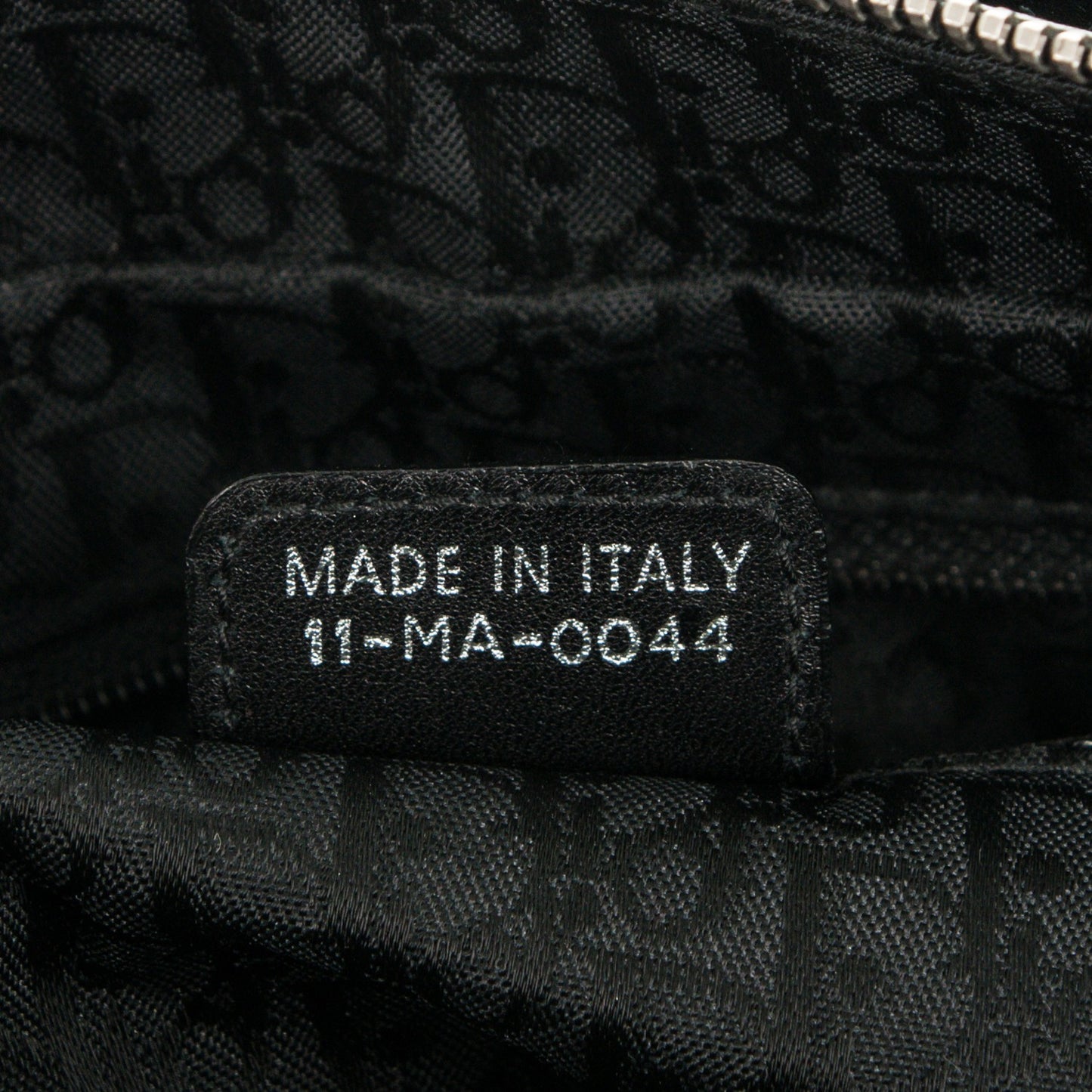 Calfskin Cannage Stitched Large East West Lady Dior Black