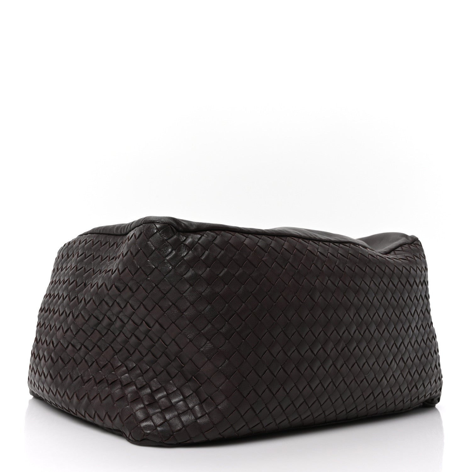 Bottega Veneta Nappa Intrecciato Double Zip Large Hobo Ebano 4 of 9